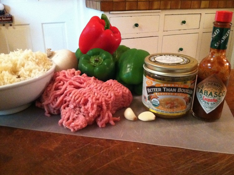 stuffed pepper ingredients