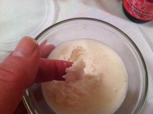 piece of deodorant