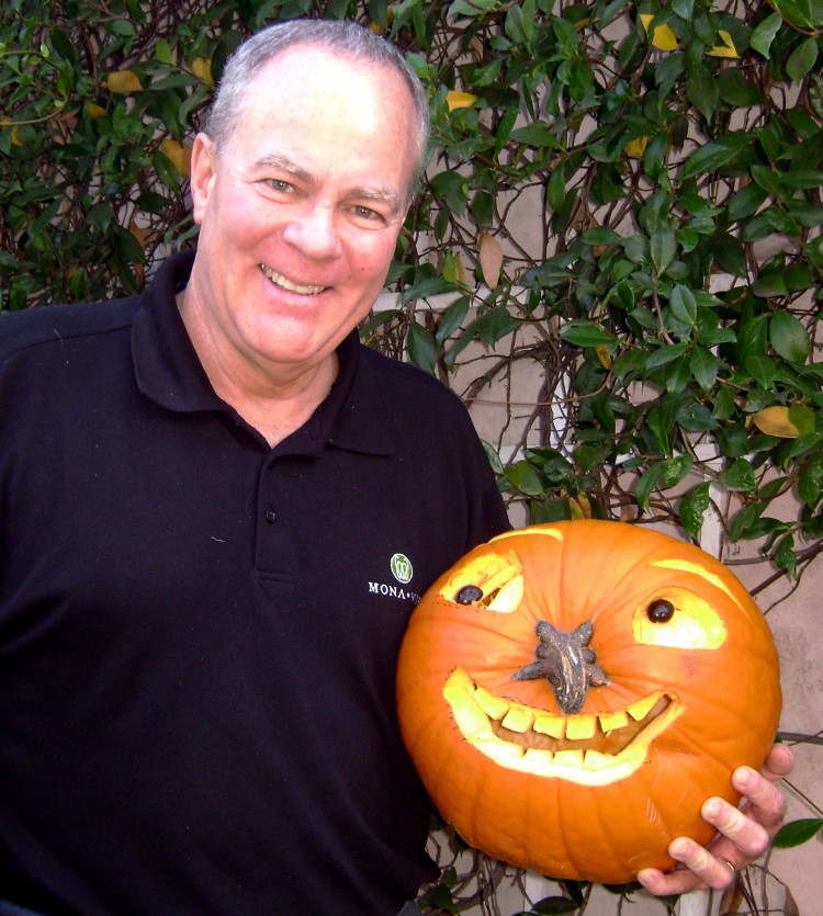 Randy and pumpkin