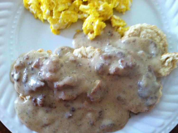 biscuits and gravy