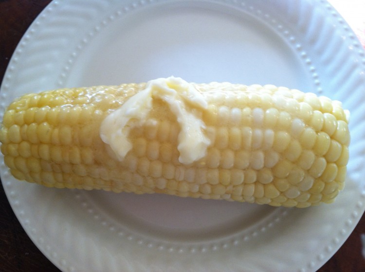 corn with butter