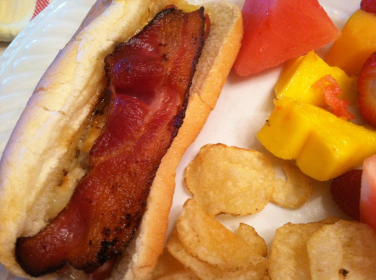 Bacon Cheese Dog