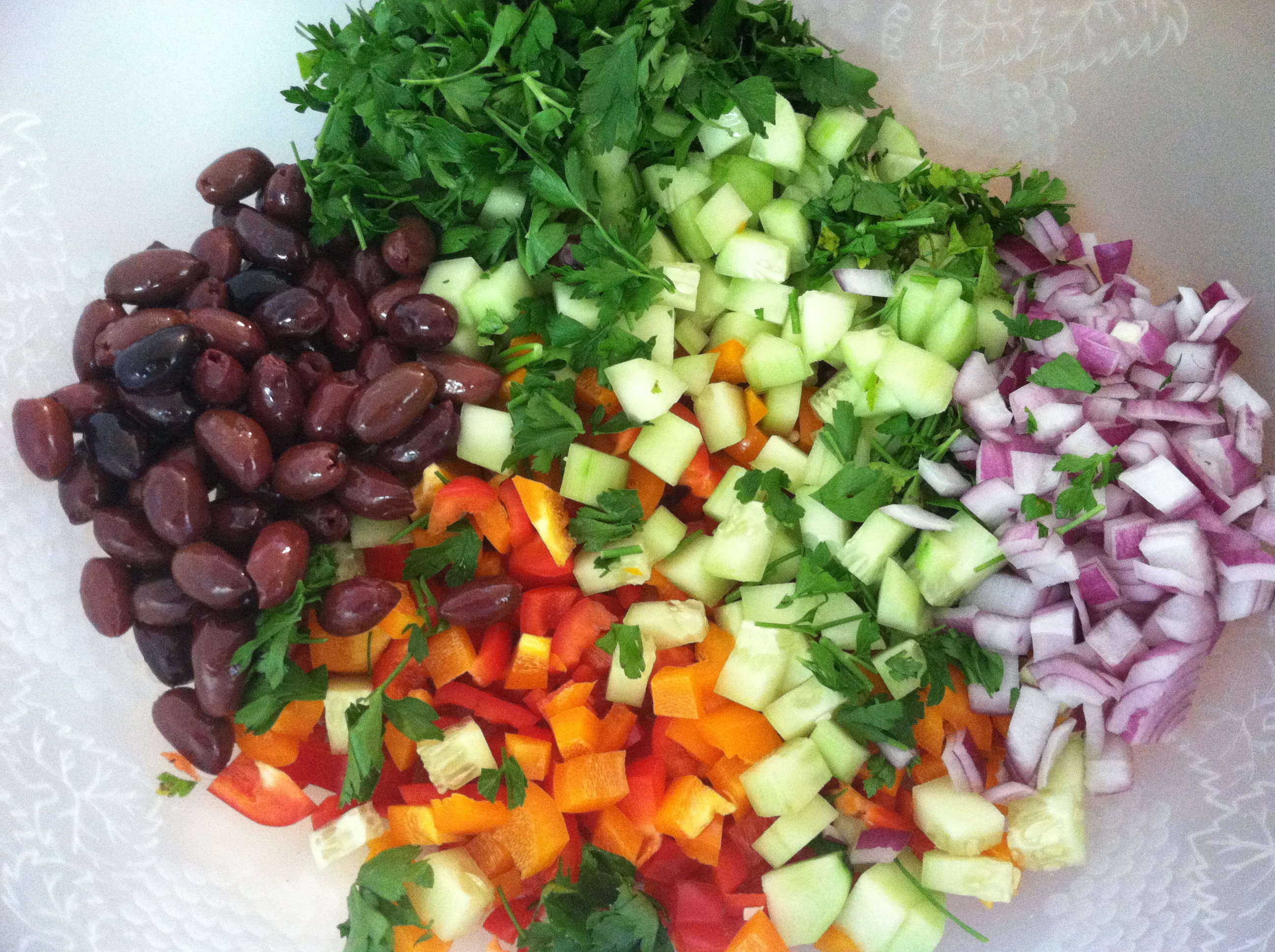 Mediterranean Pasta Salad | Two Chums