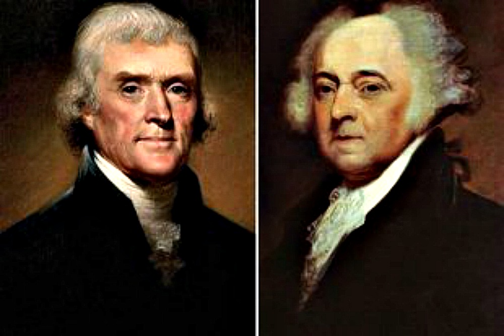 Resultat d'imatges de Adams y Thomas Jefferson